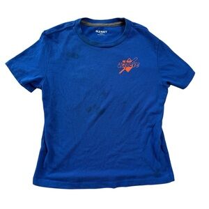 Old Navy Kids T-Shirt – Size Small (6–7) – “Achieve Baseball” Graphic – Royal Bl